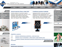 Tablet Screenshot of forum-media.sk